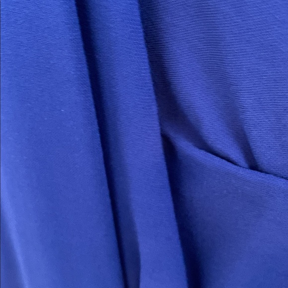 STUNNING Nicole Miller Royal Blue Super Flattering dress. Vintage. - Picture 5 of 12